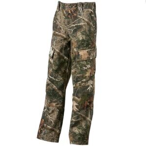 Kids-Boys Unisex Redhead Silent Hide Kanari Youth Camo Cargo Pants- Size Large